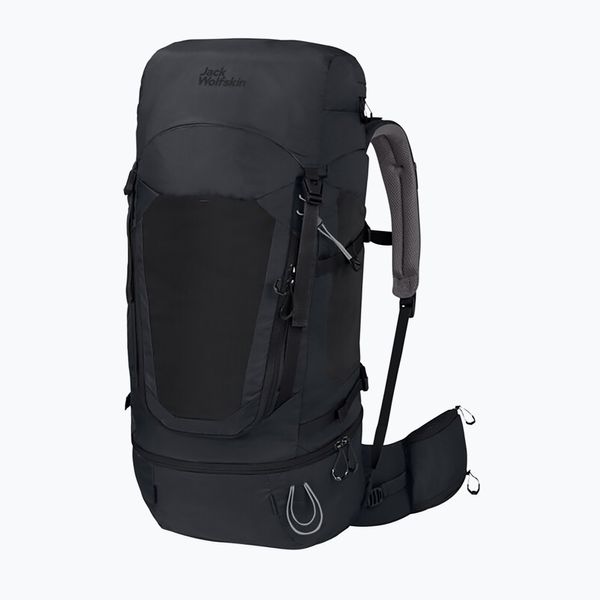 Jack Wolfskin Jack Wolfskin Highland Trail 55+5 раница за трекинг черна 2010091