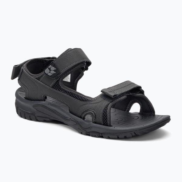 Jack Wolfskin Jack Wolfskin Lakewood Cruise мъжки сандали за трекинг черни 4019011