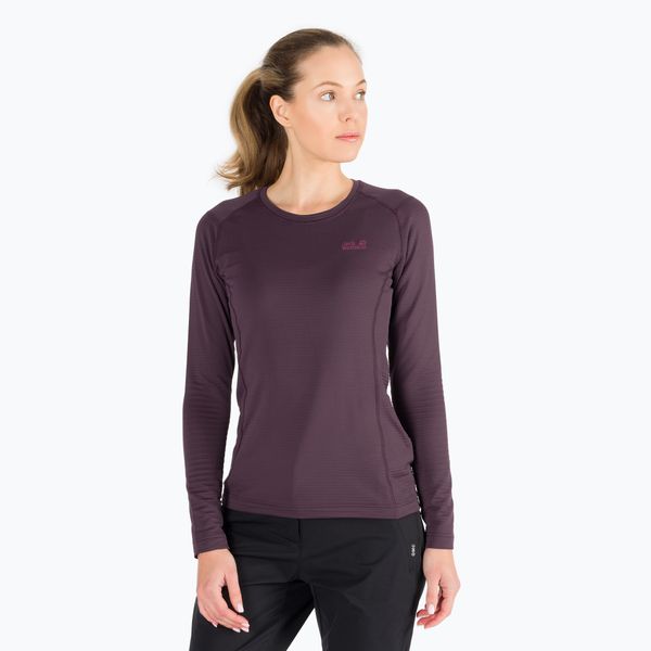 Jack Wolfskin Jack Wolfskin мъжка тениска с дълъг ръкав Infinite LS purple 1808311