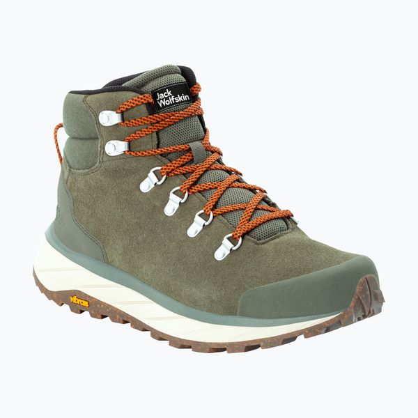 Jack Wolfskin Jack Wolfskin мъжки ботуши за трекинг Terraventure Urban Mid зелени 4053561