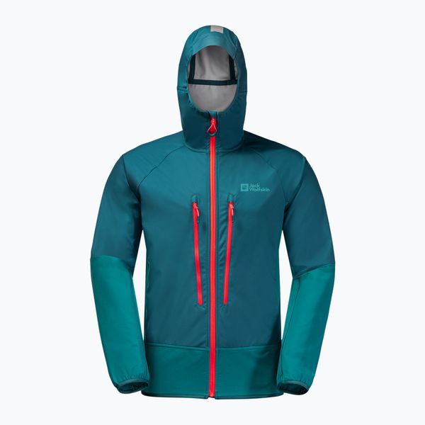 Jack Wolfskin Jack Wolfskin мъжки ски яке Alpspitze Hoody green 1307371_4133