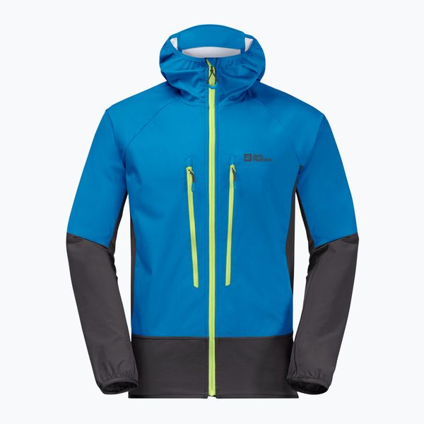 Jack Wolfskin Jack Wolfskin мъжки ски яке Alpspitze Hoody синьо 1307371_1361
