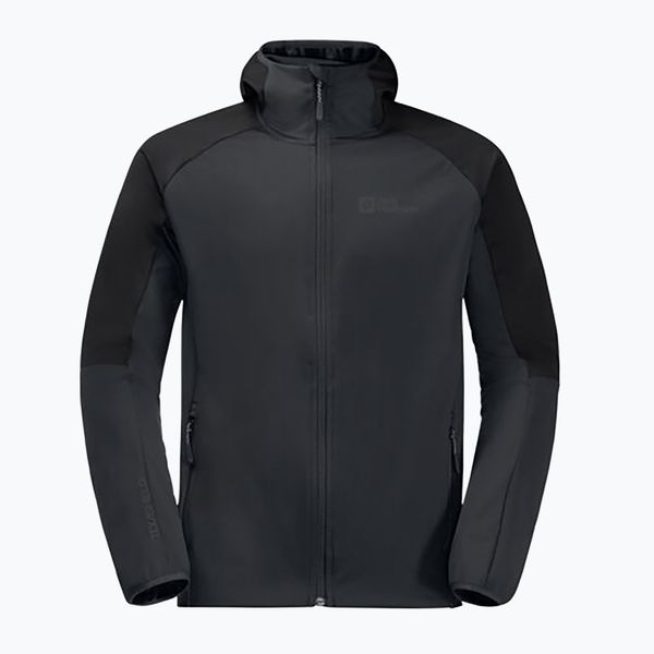 Jack Wolfskin Jack Wolfskin софтшел яке за мъже Feldberg Hoody сиво 1306922
