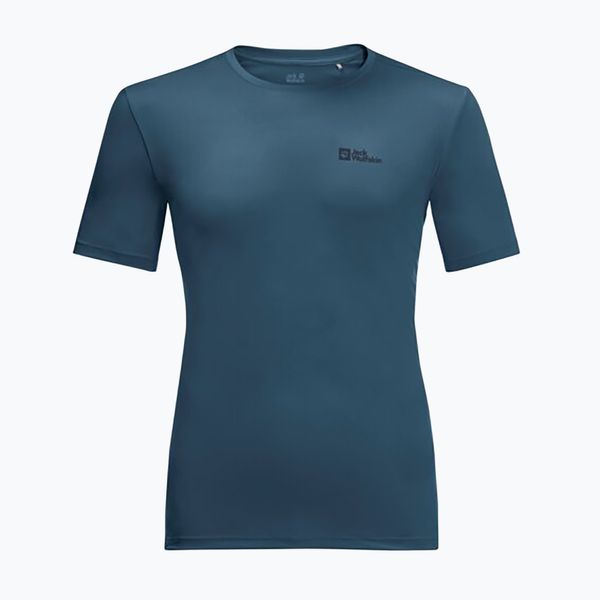 Jack Wolfskin Jack Wolfskin Tech мъжка тениска за трекинг тъмносиня 1807072