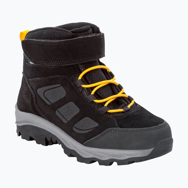 Jack Wolfskin Jack Wolfskin Vojo Lt Texapore Mid детски ботуши за трекинг черни 4054021