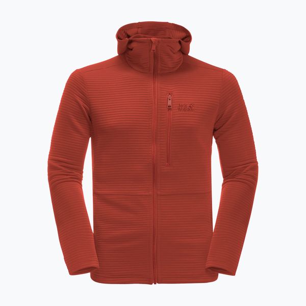 Jack Wolfskin Мъжки суитшърт с полар Modesto на Jack Wolfskin червен 1706492_3740