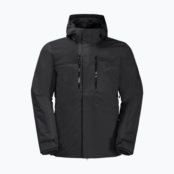 Jack Wolfskin Мъжко дъждобранно яке Jasper на Jack Wolfskin черно 1115261_6000_006