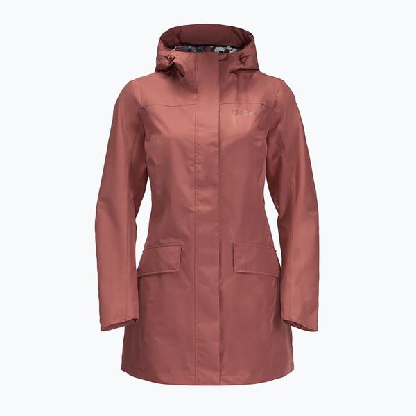 Jack Wolfskin Мъжко дъждобранно яке Pack & Go Shell на Jack Wolfskin, червено 1111503_2193_005