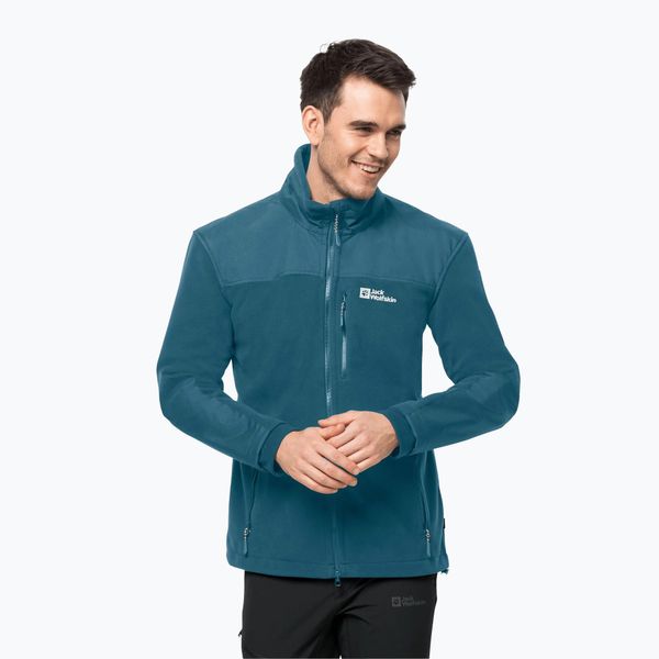 Jack Wolfskin Мъжко яке с полар Jack Wolfskin Blizzard blue 1702945