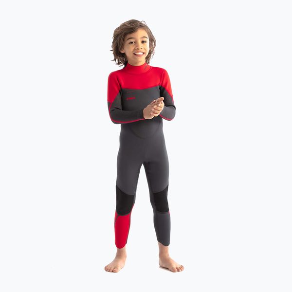 JOBE Детски бански костюм JOBE Boston Fullsuit Swim Foam 3/2mm Red 303521008