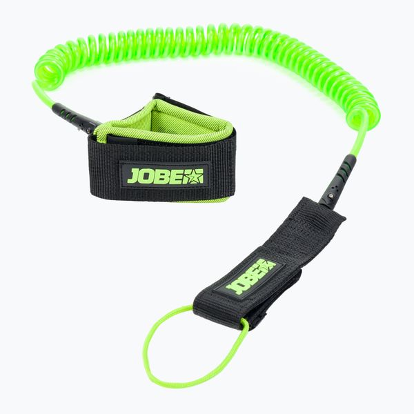 JOBE Каишка за SUP дъска JOBE Leash Coil 10FT зелена 489921002