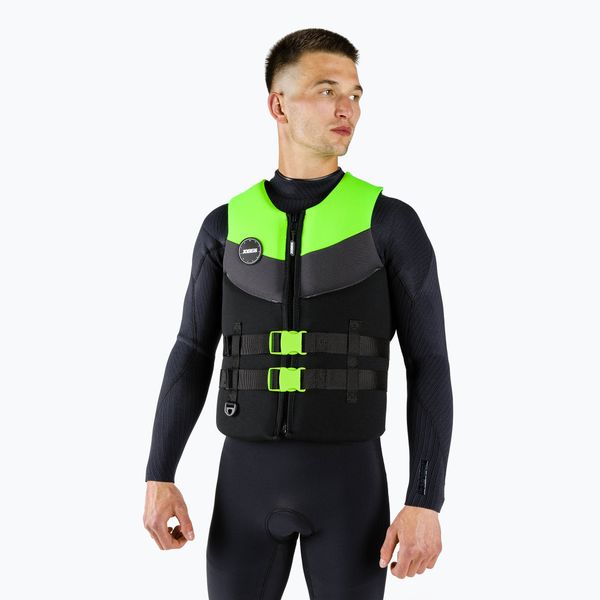 JOBE Мъжка жилетка за плаване JOBE Neoprene black/green 244922004