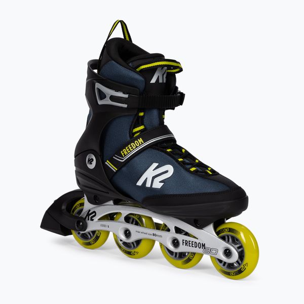 K2 Мъжки кънки K2 Freedom Alu 80 navy blue 30E0341