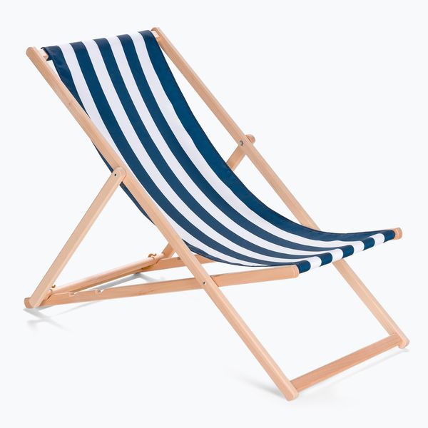 KADVA Регулируем градински шезлонг Kadva LSR01310 син KSB001