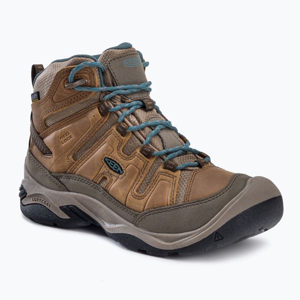 KEEN Дамски ботуши за трекинг KEEN Circadia Mid Wp brown 1026764