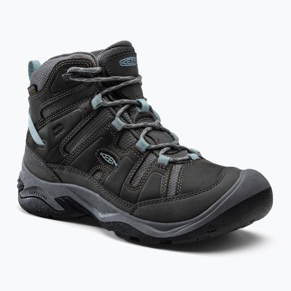 KEEN Дамски ботуши за трекинг KEEN Circadia Mid Wp green-grey 1026763