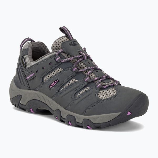 KEEN Дамски ботуши за трекинг KEEN Koven Wp сиви 1025157