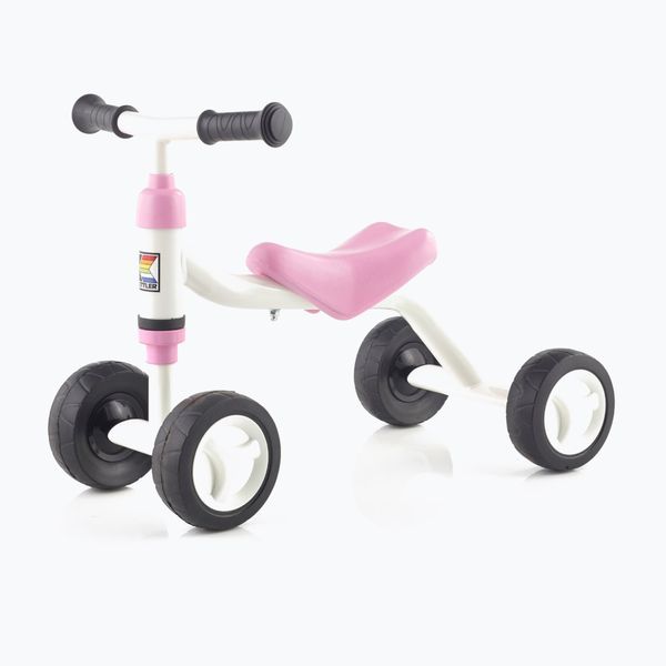 Kettler Велосипед Kettler Sliddy с четири колела в бяло и розово 4859