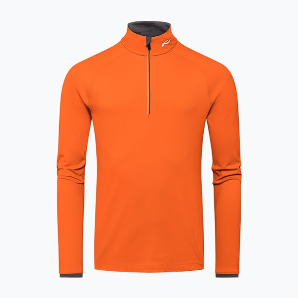 KJUS Мъжки ски суитшърт Feel Half-Zip orange MS25-E06 на KJUS