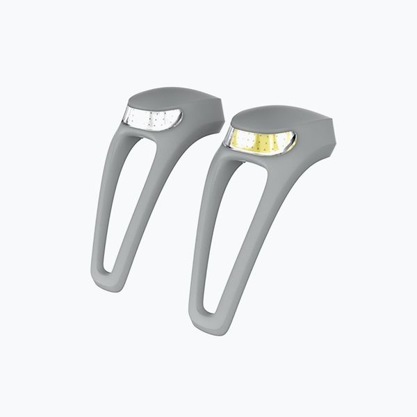 Knog Knog Frog V3 Twinpack сив комплект светлини за велосипед 13137