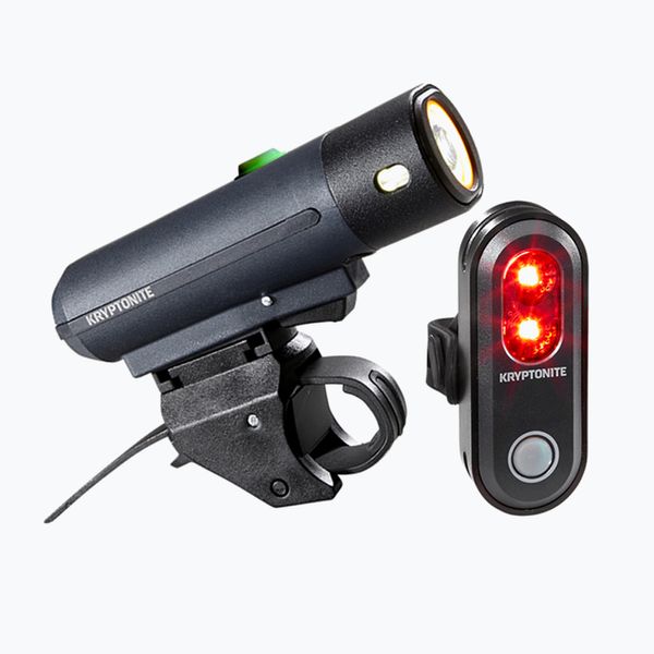 Kryptonite Комплект светлини за велосипед Kryptonite Street F-500/Avenue R-45 черен K004523