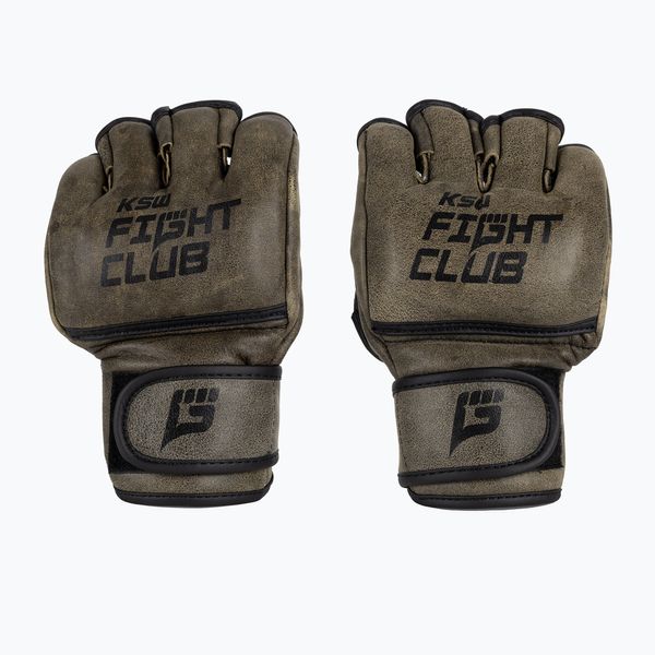 KSW KSW Fight Club кафяви граплинг ръкавици Gloves_FCL