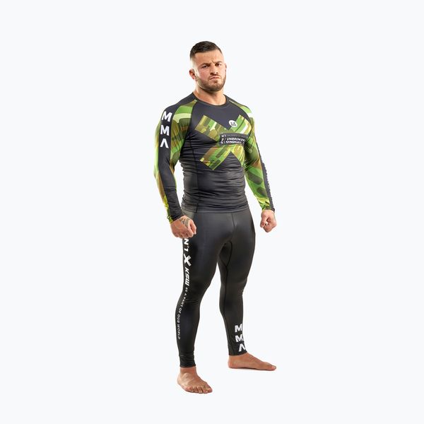 KSW Мъжки ММА гамаши KSW Camo black