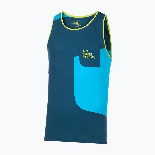 La Sportiva Мъжка тениска за катерене La Sportiva Dude Tank blue N43639637