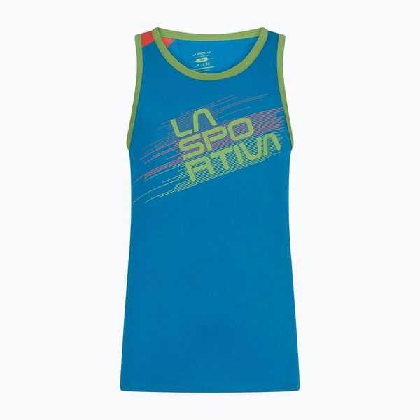 La Sportiva Мъжка тениска за катерене La Sportiva Stripe Tank blue H13623313