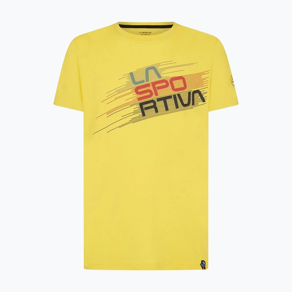 La Sportiva Мъжка тениска за трекинг La Sportiva Stripe Evo жълта H25100100