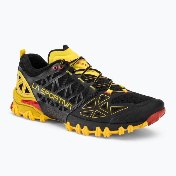 La Sportiva Мъжки обувки за бягане La Sportiva Bushido II black/yellow 36S999100