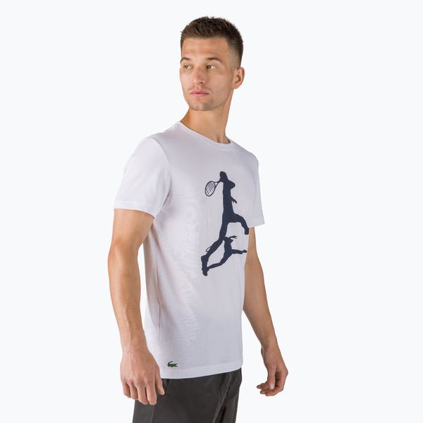 Lacoste Мъжка тениска Lacoste, бяла TH6661