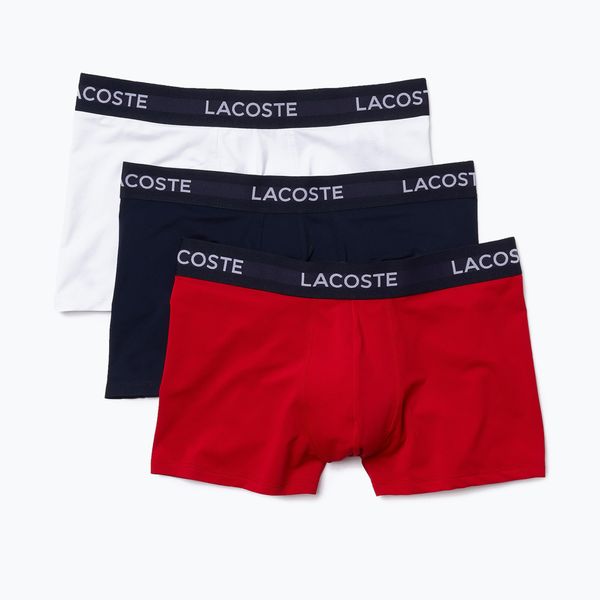 Lacoste Мъжки боксерки Lacoste, 3 пакета, цвят 5H9623