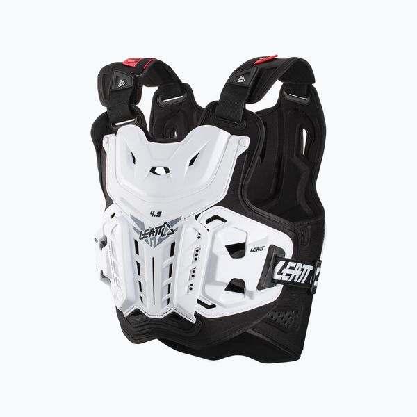 Leatt Протектор за гърди Leatt 4.5 бял 5015300110