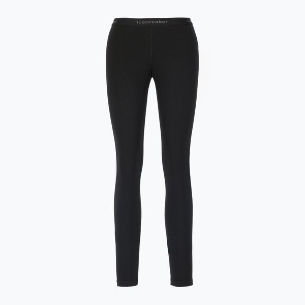 ледоразбивач Дамски термо панталон Icebreaker 200 Oasis 001 черен IB1043830011