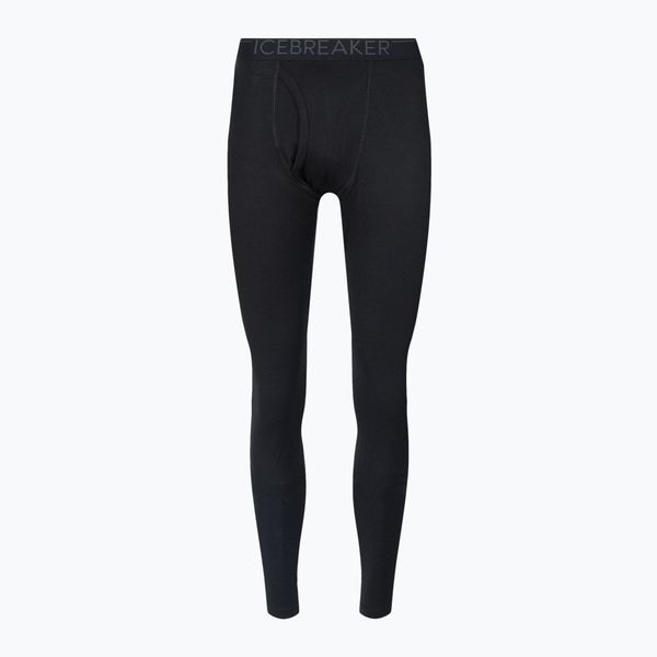 ледоразбивач Мъжки термо панталони Icebreaker 200 Oasis W/Fly 001 black IB1043700011