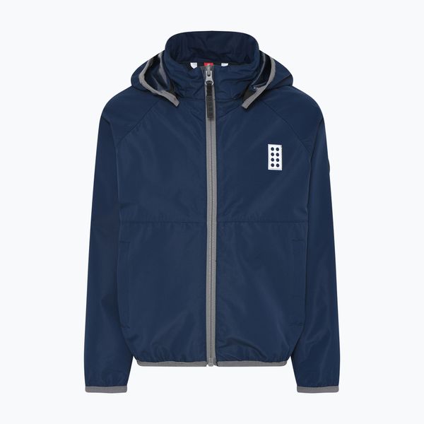 LEGO Детско софтшел яке LEGO Lwstorm 202, тъмносиньо 11010616