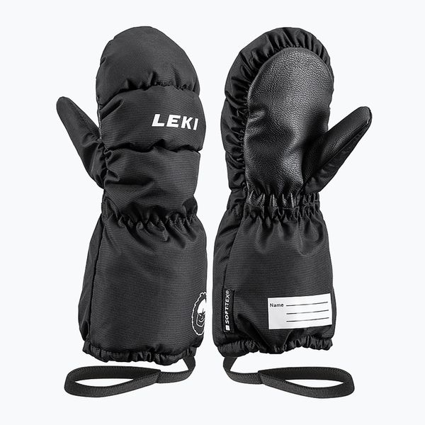 LEKI Детски ски ръкавици LEKI Little Eskimo Mitt Long black 650801401020