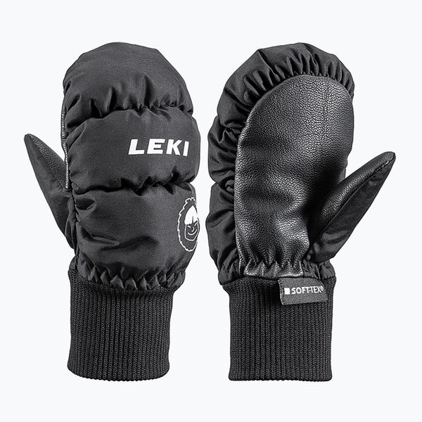 LEKI Детски ски ръкавици LEKI Little Eskimo Mitt Short black 650802401030