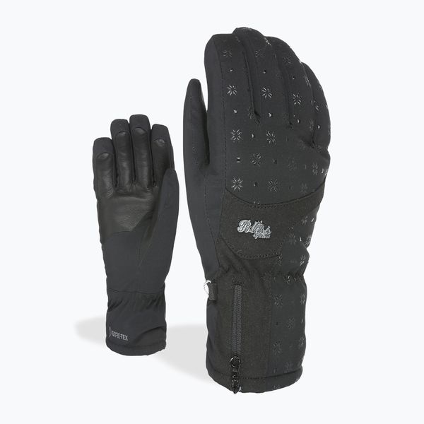 Level Дамски ски ръкавици Level Bliss Emerald Gore Tex black 8167