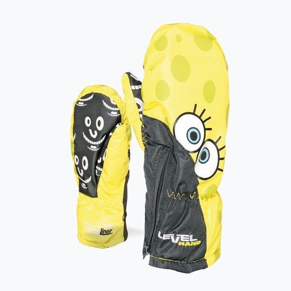 Level Level Детска ски ръкавица Lucky Mitt жълта 4146JM.07