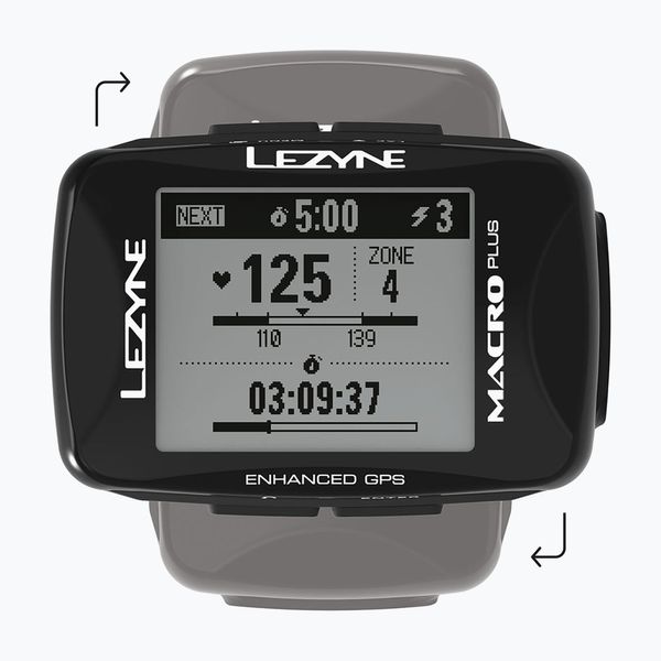 Lezyne Брояч за велосипеди със светлина LEZYNE MACRO PLUS GPS SMART LOADED комплект черен LZN-1-GPS-MACRO-V104-SL