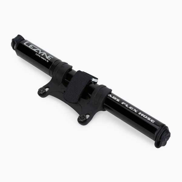 Lezyne Lezyne GRIP DRIVE HV M ABS FLEX 90psi сребърна помпа за велосипед LZN-1-MP-GRIPHV-V1M06