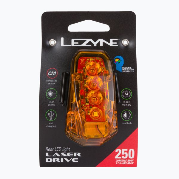 Lezyne Lezyne Laser Drive Led задна лампа за велосипед LZN-1-LED-23R-V104