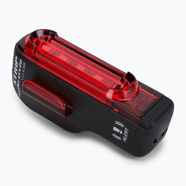 Lezyne LEZYNE STRIP ALERT REAR STVZO задна велосипедна лампа, usb черна LZN-1-LED-36R-STVZO-V104