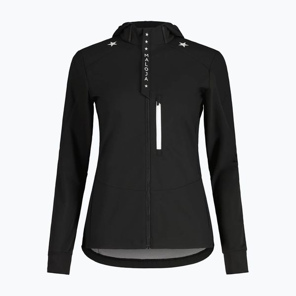 Maloja Maloja NeshaM дамско софтшел яке черно-зелено 34133-1-0821