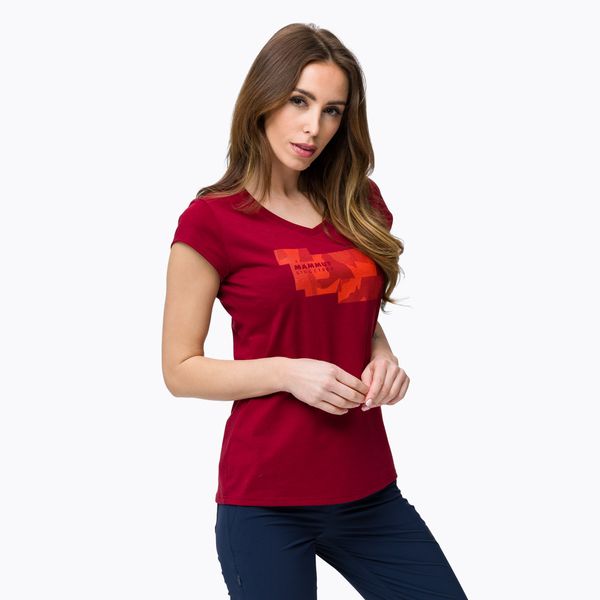 Mammut Дамска риза за трекинг MAMMUT Trovat maroon