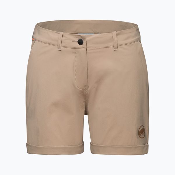 Mammut Дамски къси панталони за трекинг MAMMUT Runbold Roll Cuff beige