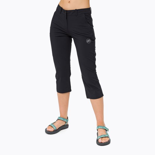 Mammut Дамски панталони за трекинг MAMMUT Runbold Capri black