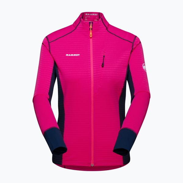 Mammut Дамски поларен суитшърт MAMMUT Taiss Light ML розово и тъмносиньо